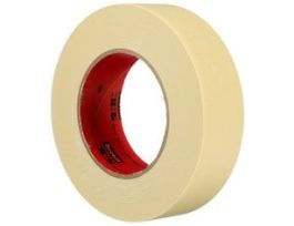 3M™ Premium High Temperature Masking Tape 2393, Tan, Variable Width x 55 m, 7.6  mil