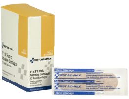 BANDAGE LTX-FREE FABRIC 1X3IN 50 PER BOX