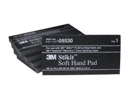 3M™ Stikit™ Soft Hand Pad, 05530, 2-3/4 in x 5-1/2 in x 3/8 in, 5 pads per pack, 10 packs per case