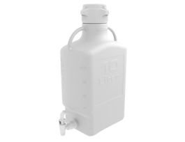 Carboy, Polypropylene, 83 mm Cap, Spigot; 10 L