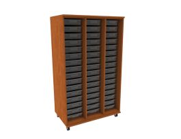TOTE STORAGE UNIT 48 W/O DOOR 42X24X72IN