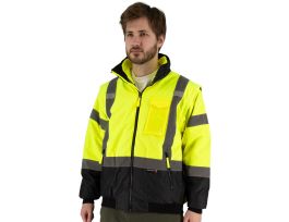 BMBR JKT 8IN1 HV-YLW/BLKBTM CL3 TL