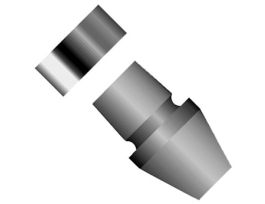 VHP LiteTouch Ferrule, PK, 1/16" OD Tubing, 10-32 Coned; 10/PK