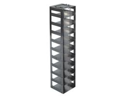 Vertical/Chest Freezer Rack for 96 Deep-Well Microtube Boxes or Boxes w/ 2 1/82" Max H, 10 box capacity