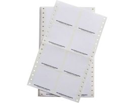 2.5 x 2.5 NFPA Pap, 2.5" H x 2.5" W, White