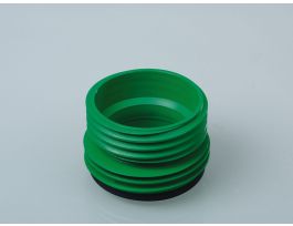 THREAD ADAPTER 2IN MAUSER -64MM PP GREEN