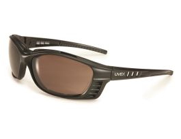 Uvex Livewire Black Frame SCT Gray Lens Tint HydroShield AF coating