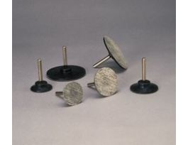 Standard Abrasives™ Hook and Loop Holder Pad 840052, 5 in x 5/16-24M Velour, 10 ea/Case