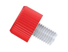 Tubing End Fitting, inverted cone, 1/8" OD tubing, M6 ISO(M), acetal; 10/pk