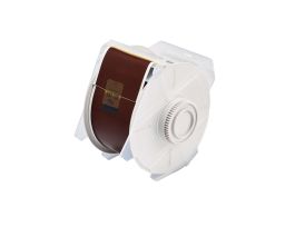 GlobalMark High Performance Polyester Labels 2.25 in W x 100 ft L Brown