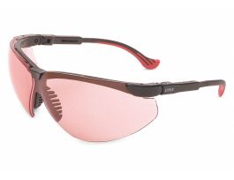 UVEX GENESIS XC BLACK FRAME SCT-VERMILLION LENS HDYROSHIELD ANTI-FOG COATING