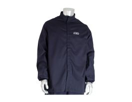 33 Cal FR Jacket, Multi Layer, Cotton, NFPA 70E/ASTM F1506, Navy, XL