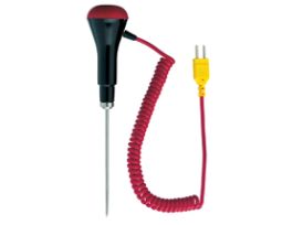 Thermocouple Standard Industrial Food Penetration Probe, Type K, 1.6 mm Tip