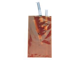 5x7 Amber Open End Bag