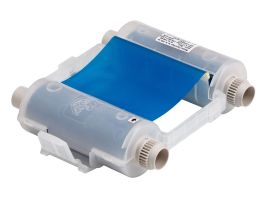 GlobalMark Series R10000 Printer Ribbon, Roll of 200', Blue, 4.11" W x 200' L
