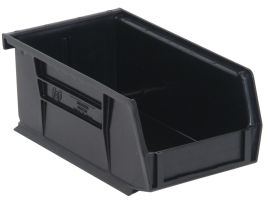 BIN STACKHANG PP BLACK 7-3/8X4-1/8X3IN