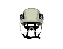 3M™ X5-SV01 Short Visor for X5000 Safety Helmet, Clear Anti-Fog Anti-Scratch Polycarbonate, ANSI 10 EA/Case