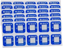 Temperature Indicating Labels, Quantity per Card or Sheet 10, Temperature Threshold 180F