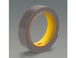 3M™ Flame Resistant Hook Fastener SJ3419FR, Slate Gray, 1 in x 50 yd, 12 per case