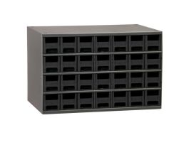 CABINET 19-SERIES STEEL W/ 28 BLK DRWRS