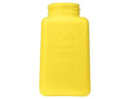 BOTTLE DURA YELW DISSI HDPE 6OZ