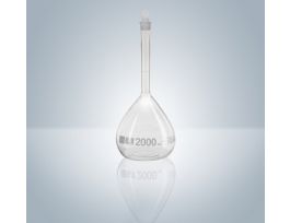 FLASK GLASS STOP 2000 ML PK1