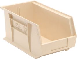 BIN STACK HANG PP IVORY 15 X 8 X7 IN