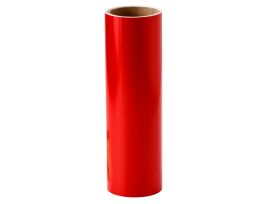 Marking Tape Roll - Adhesive Vinyl, Solid Color, Red, 12" x 12'