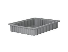 GRID BOX AKRO-GRID 22-3/8X17-3/8X4 GRAY