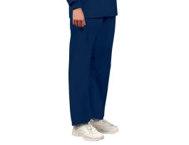 PANT SCRUB UNISEX ELASTIC WAIST NAVY M