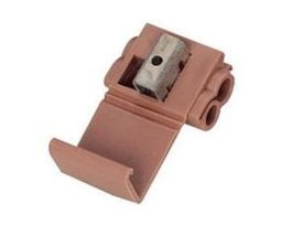 3M™ Scotchlok™ Electrical IDC 560N-BULK, Brown, 18–16 AWG (solid/stranded), 14 AWG (stranded), 500 per carton, 5000/case