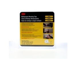 3M™ Multipurpose Mounting Tape 4016, Off White, 3/4 in x 15 yd, 62 mil, 12 rolls per case