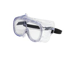 550 Softsides Goggle, DV, Clr Lens, Clear Bl Frm, Elastic Strap, AS/AF