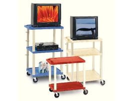 CART W/CABINET 34 X 24 X 18