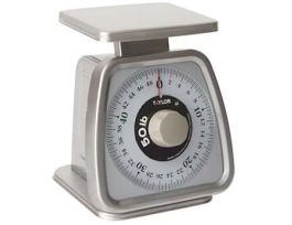 Heavy-Duty Mechanical SS Food Scale, 50 lb x 4 oz. Rotating Dial