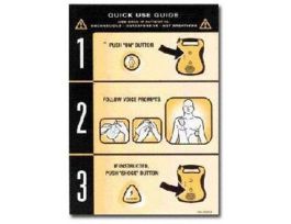 LIFELINE AED QUICK START CARD