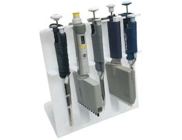 Pipettor Rack, 5-Place with 2 Multichannel Slots