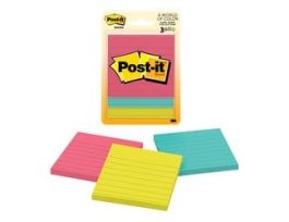 Post-it® Notes, 6301-17, 3 in x 3 in (76 mm x 76 mm), 3 pack of 50 sheets