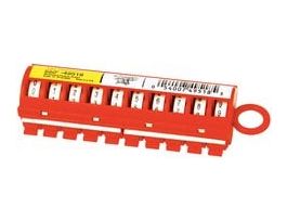 3M™ ScotchCode™ Wire Marker Tape Dispenser with Tape STD-0-9X, compact design for easy handling, 10/Case