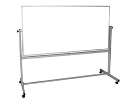 Double-Sided Magnetic Whiteboard; 72"W x 40"H