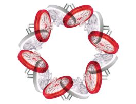 FILTER SYR UNIFLO .8 GRN PK50