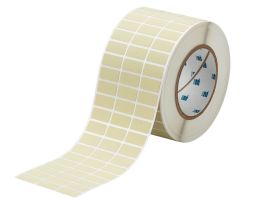 Matte Amber Polyimide Circuit Board Labels 0.5 in H x 1 in W Amber 10000/RL