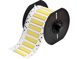 PermaSleeve Heat Shrink Wire and Cable Labels Single-sided for B33 Printers - 0.25" Dia x 2" Yellow