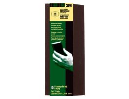 3M™ Extra Large Single Angle Sanding Sponge 910PSA-12-CC, 2 7/8 in x 8 in x 1 in Fine, 12/cs