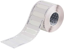 Heatex Cable Markers 1 in H x 3 in W Polyether Polyurethane White 500/RL