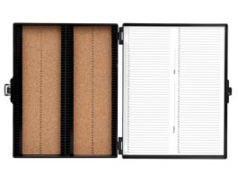 VWR SLIDEBOX CORK WHT 100PLACE. CS