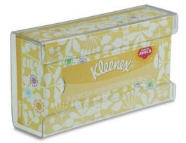 HOLDER TISSUE SMALL CLEAR