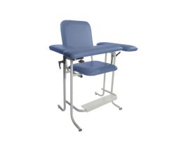 BLOOD DRAW CHAIR TALL BLUE (4383-F)