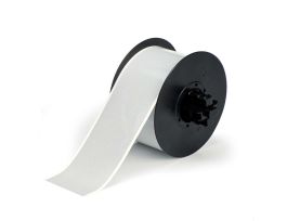B30 Series Metallized Polyester Labels 2.25 in W x 100 ft L Silver