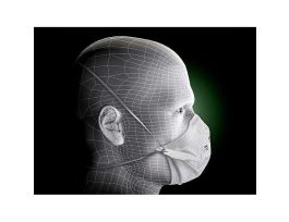 3M™ VFlex™ Particulate Respirator 9105, N95, 400 EA/Case